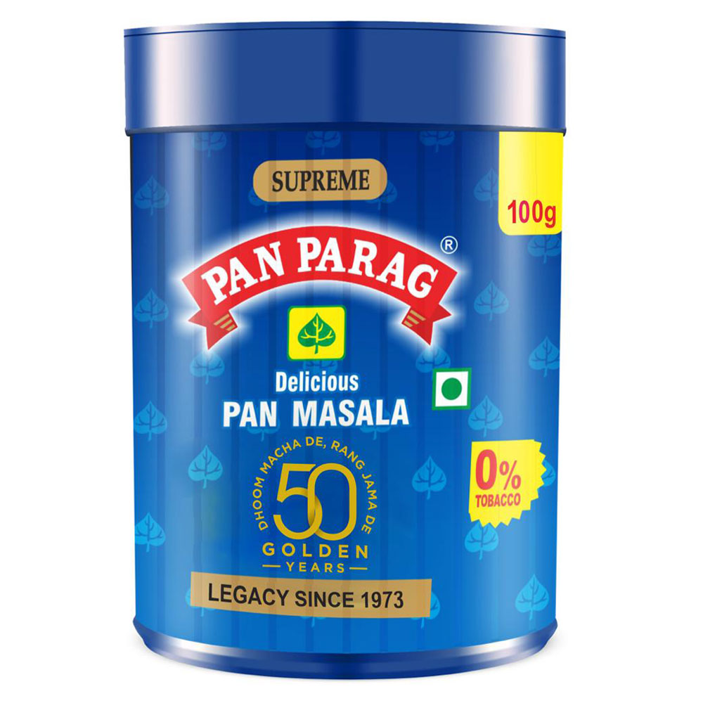 Pan Parag Pan Masala Tin Can - 10 x 100 grams