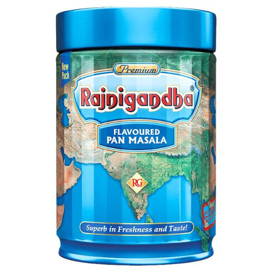 Rajnigandha Pan Masala 100gm Tins x 10