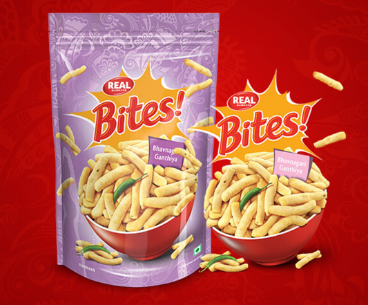 Real Bites Bhavnagari Ganthiya 400g