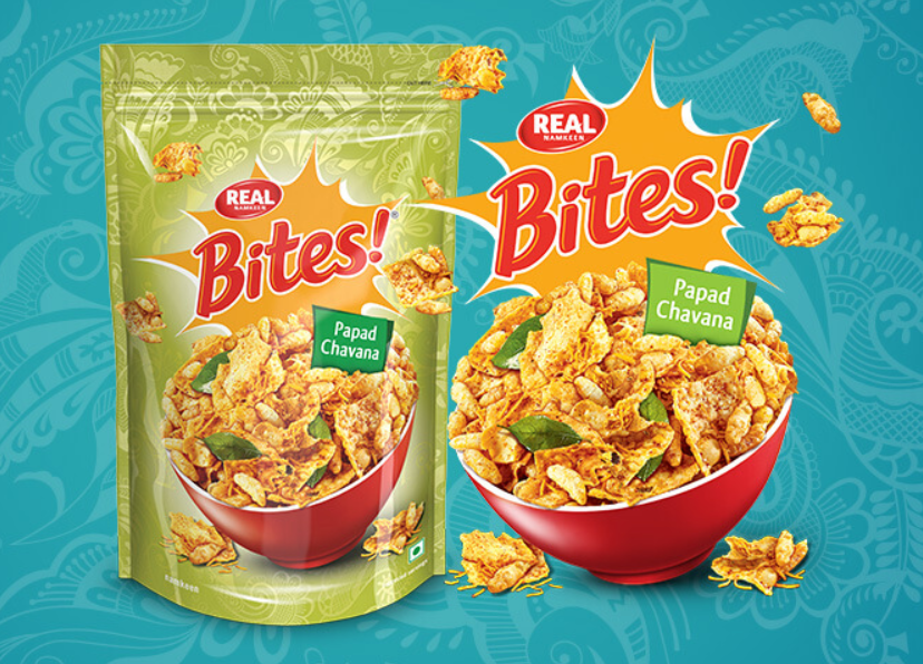 Real Bites Papad Chavana 400g