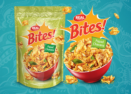 Real Bites Papad Chavana 400g