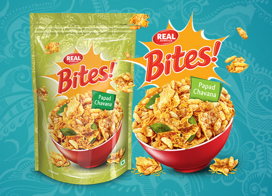 Real Bites Papad Chavana 400g
